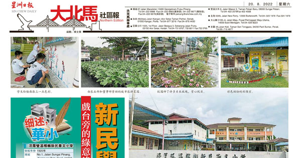 戏台旁的绿意建筑 新民学子有老树蔽荫