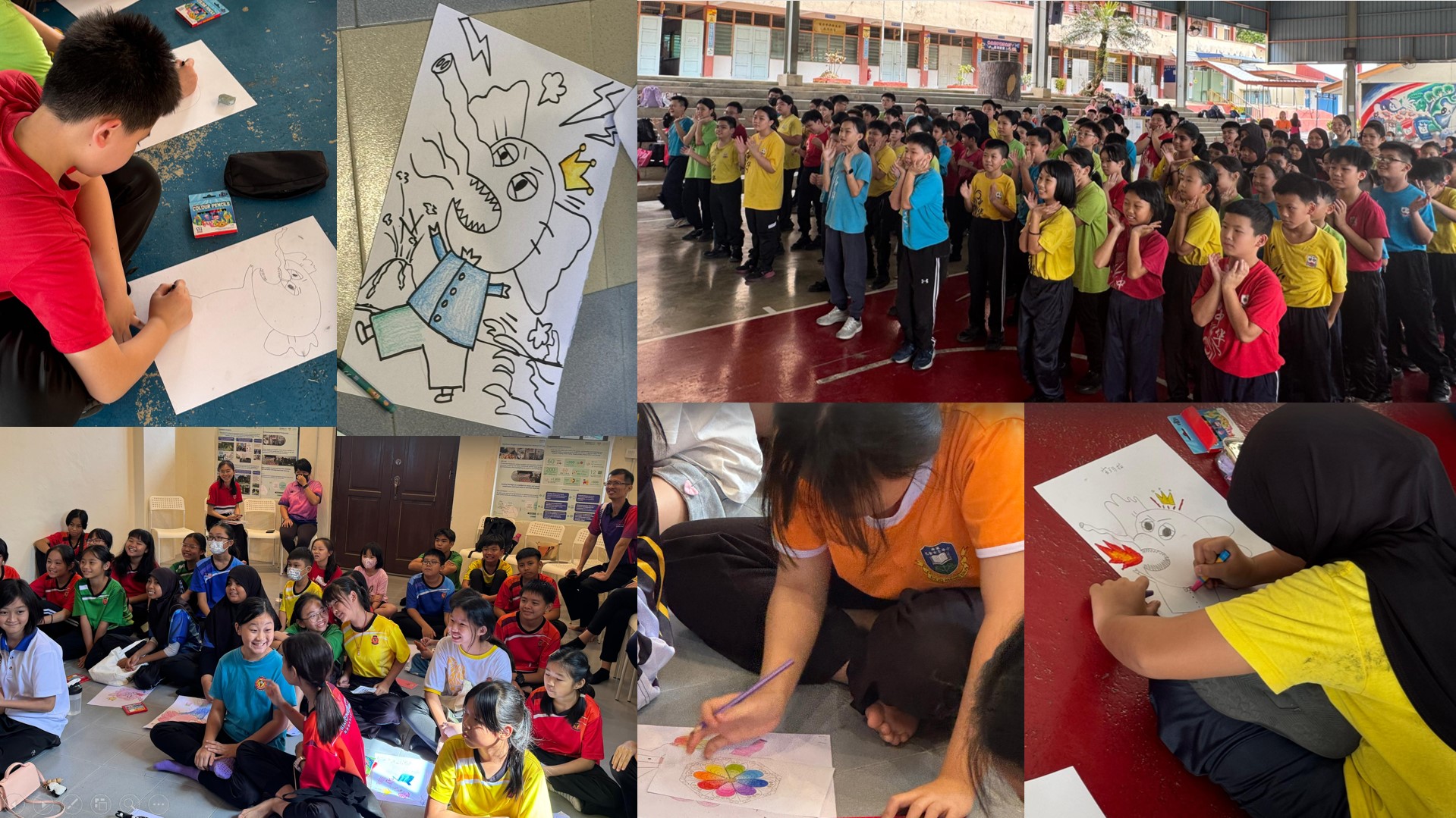 教总“为微小充电”校园共读活动【霹雳场】